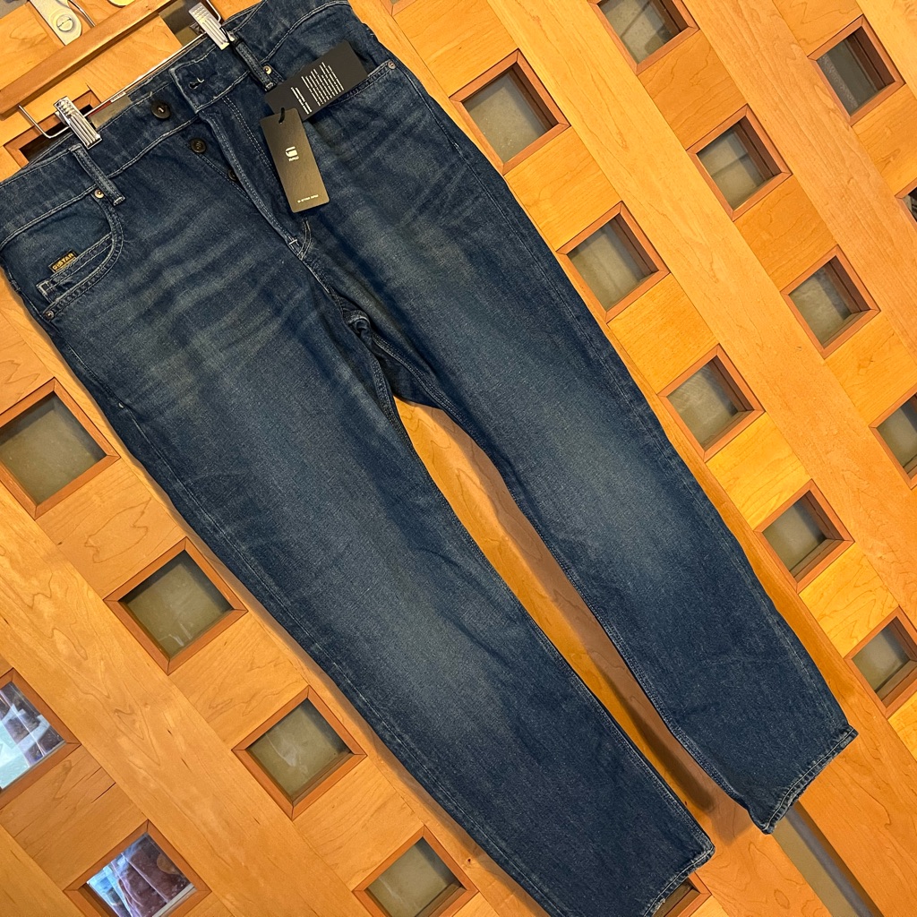GStar Raw Triple A Straight C Denim 33x30 Nwt